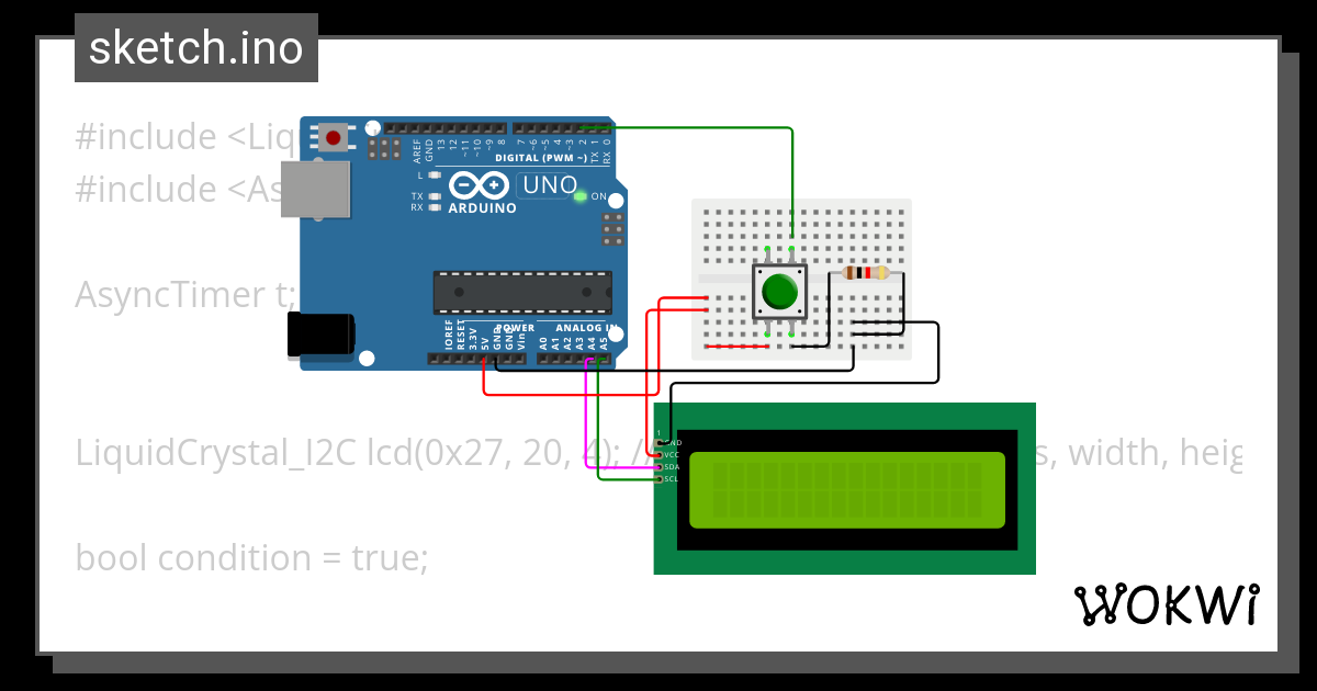 DINO GAME IN ARDUINO (TRIAL 1) Copy (17) - Wokwi ESP32, STM32, Arduino ...