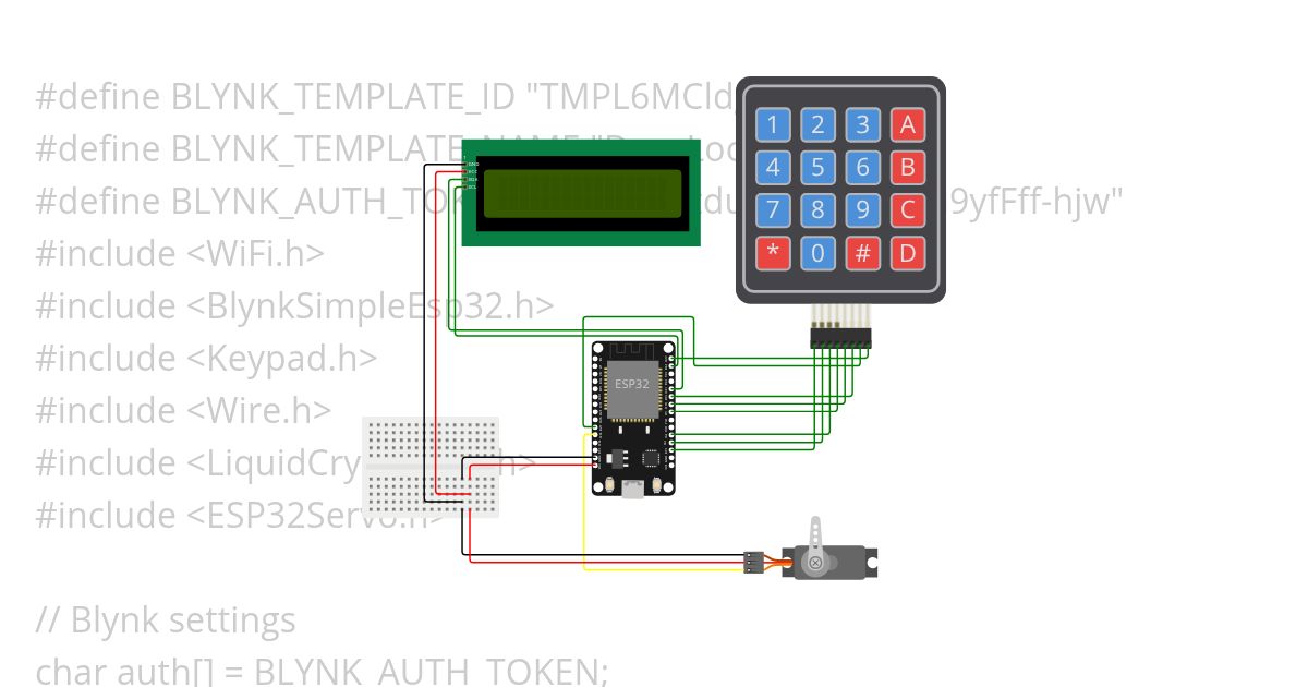 Door Lock Copy simulation
