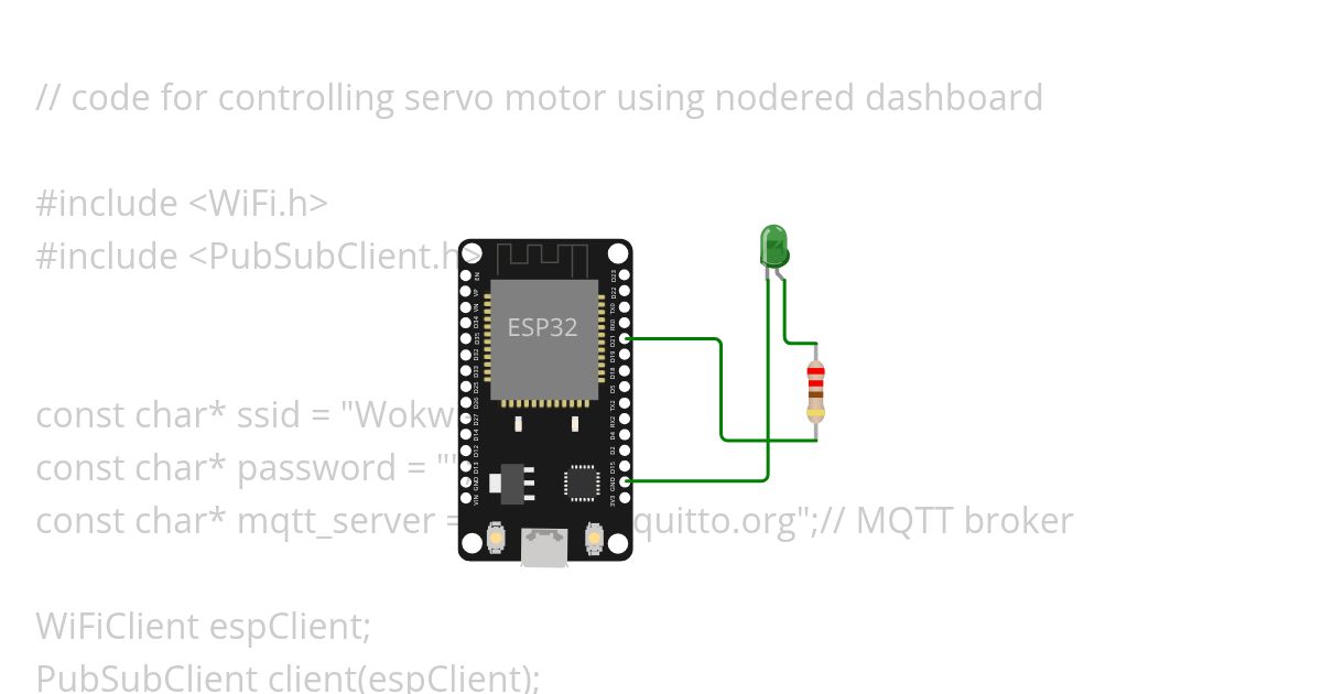 Nodered-wokwi-ESP32-LEDrabie simulation