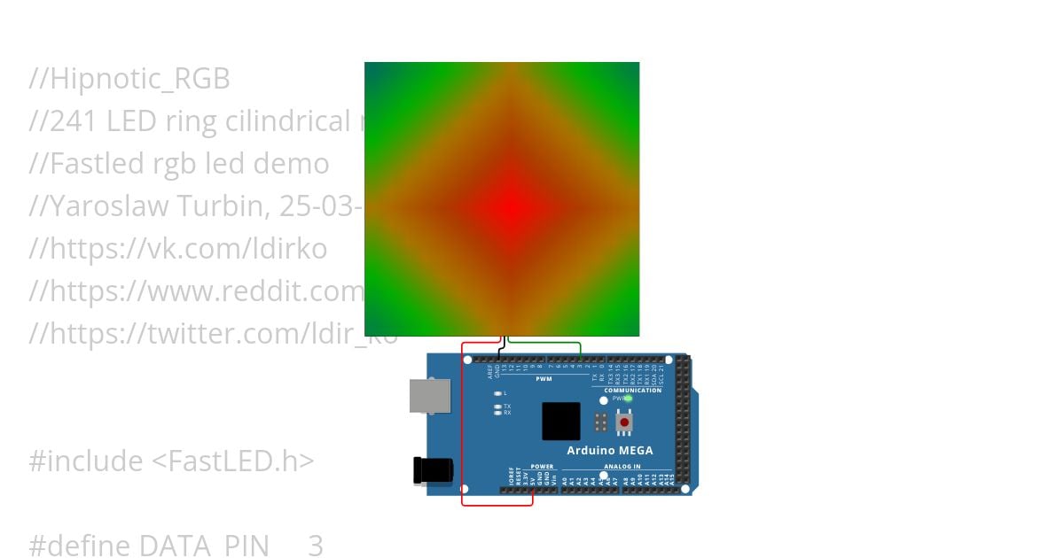 Rhombus simulation