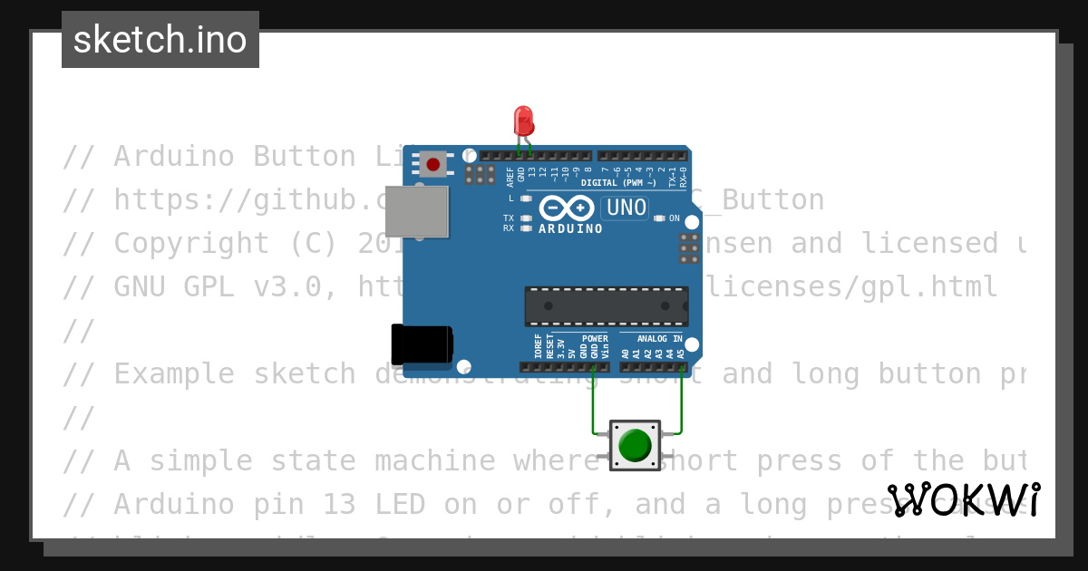 Jc button wokwi esp32 stm32 arduino simulator