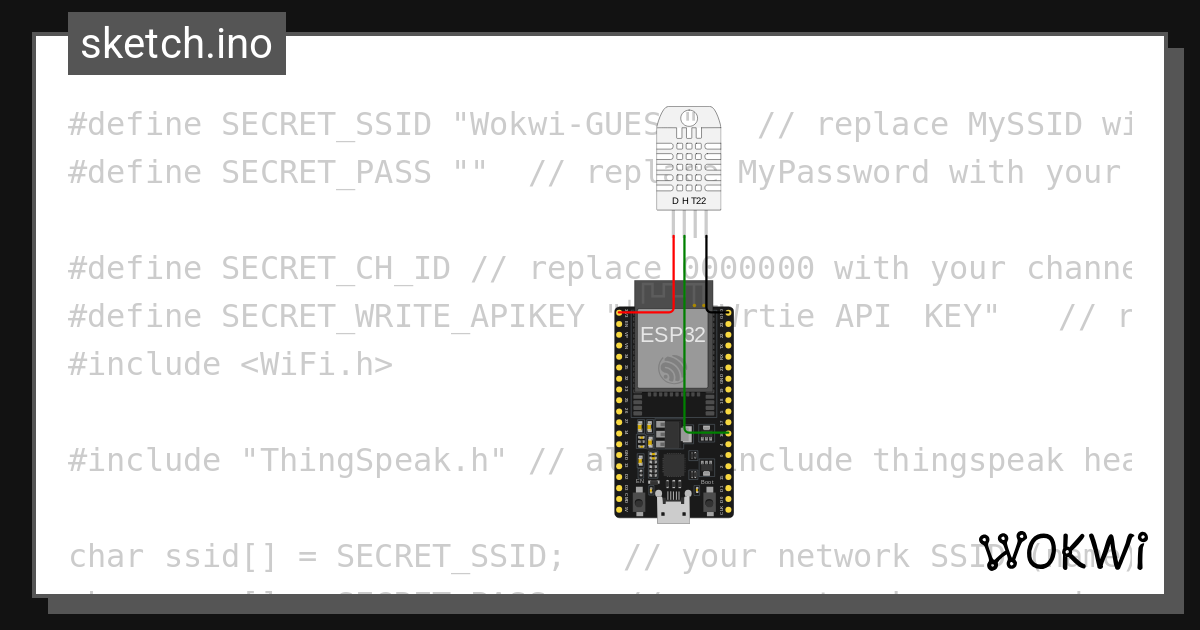 Test 3 wokwi esp32 stm32 arduino simulator