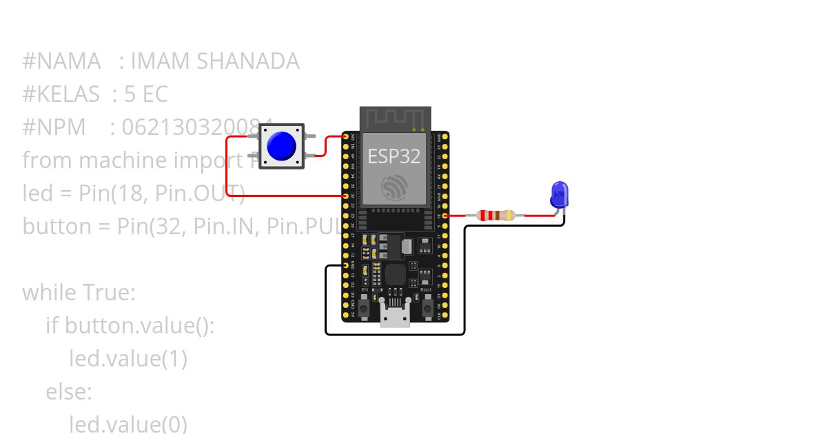 Push Button_Imam Shanada simulation