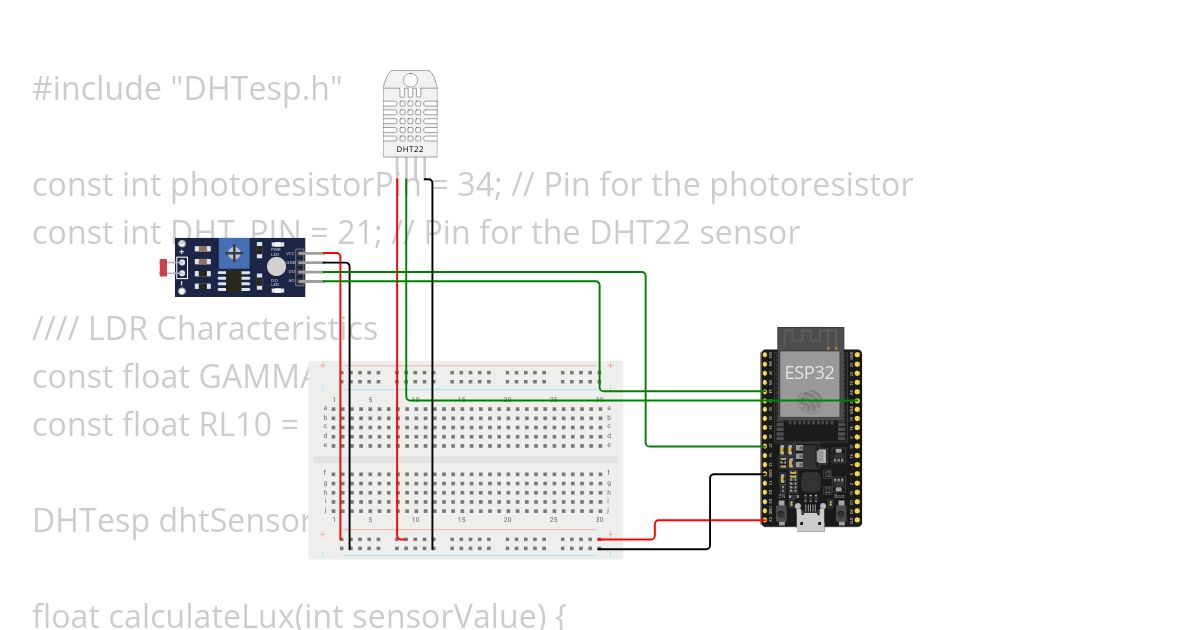 ESP32_DHT22_LDR_khangdo simulation