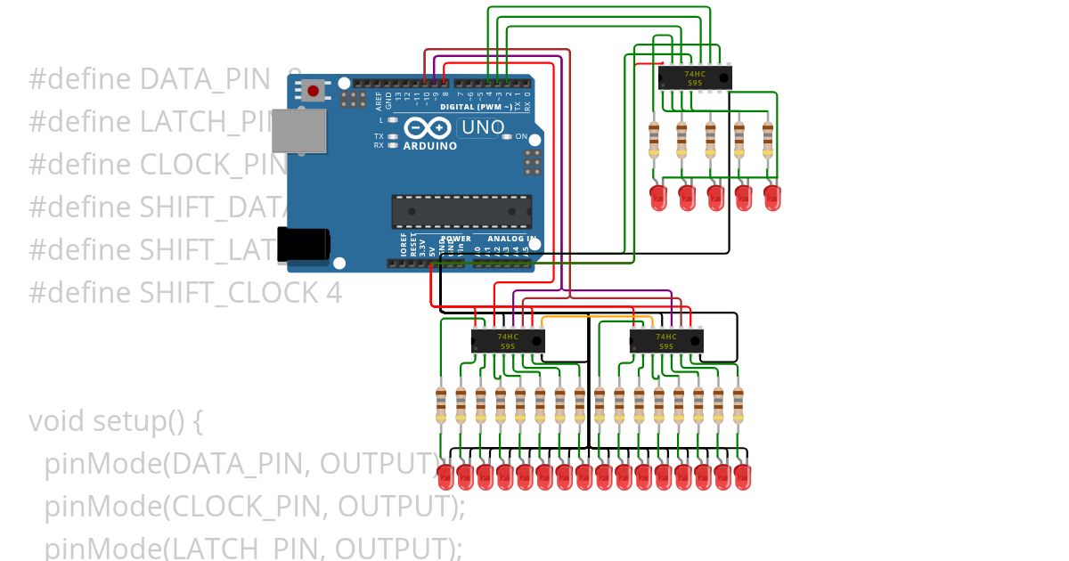Decimal To 16Bit Binary simulation