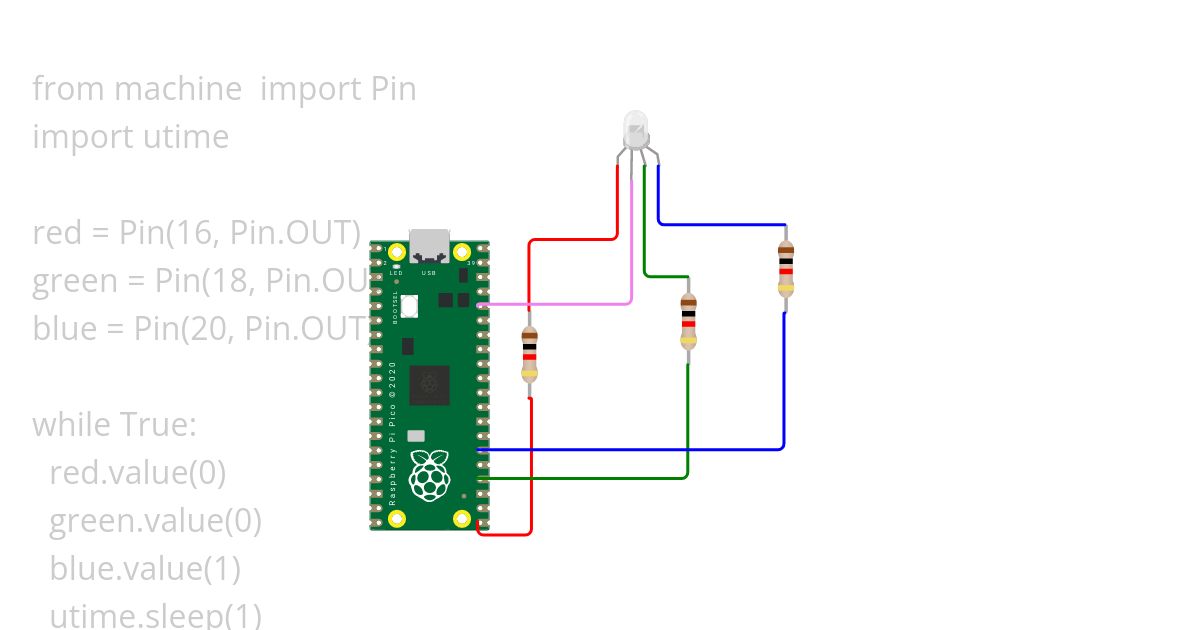 RGB LED Copy simulation