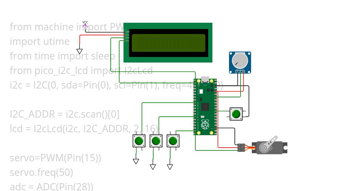 servo-control simulation