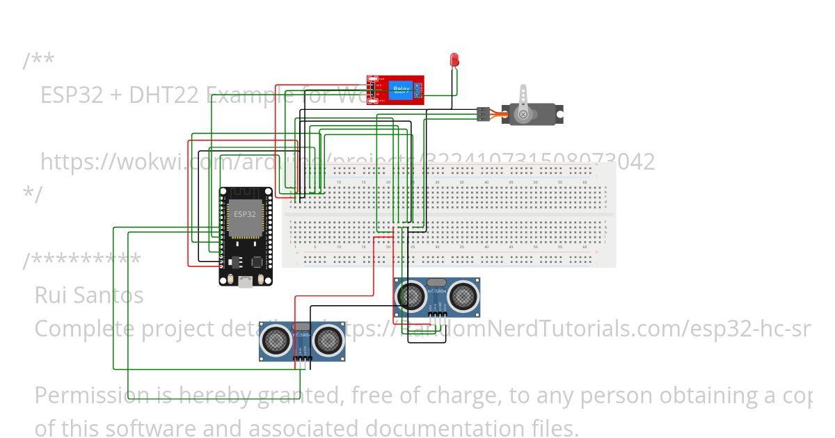 ELIND WATER SENSOR Copy simulation