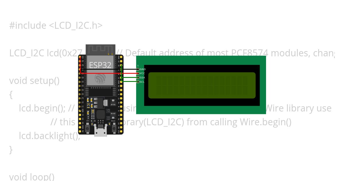 LCD simulation