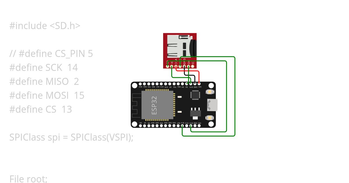 esp32-sdcard-vspi.ino  simulation