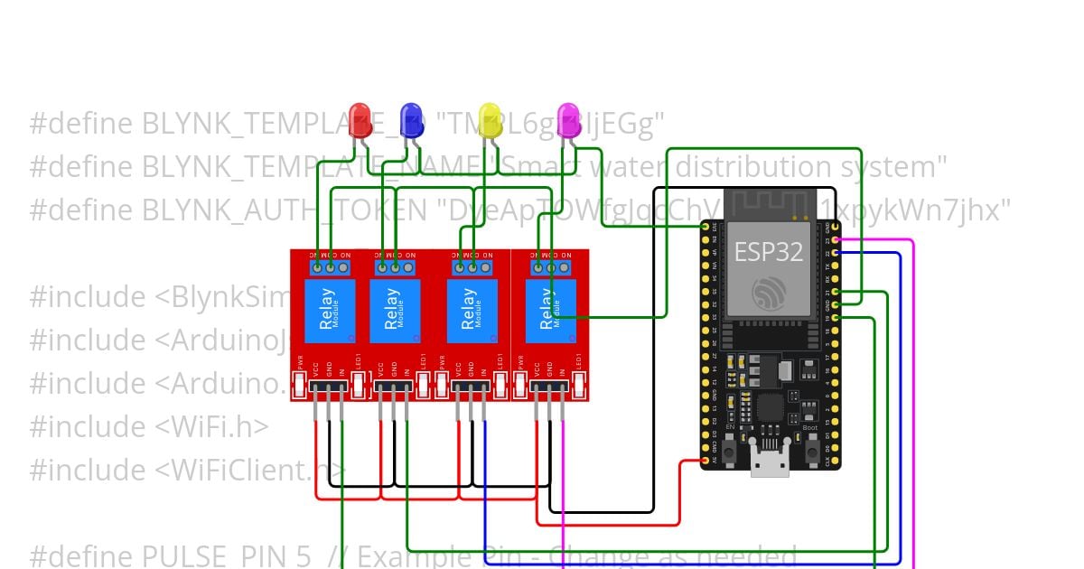 blynk new project simulation