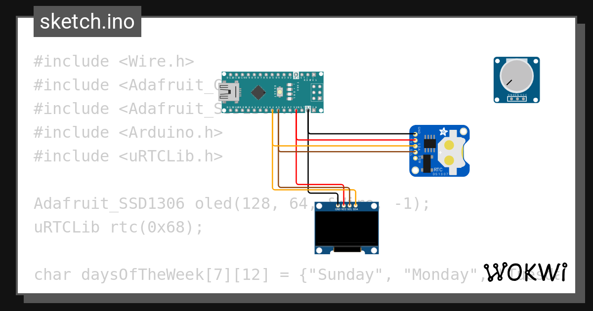 Arduino Nano Oled Copy (4) - Wokwi ESP32, STM32, Arduino Simulator