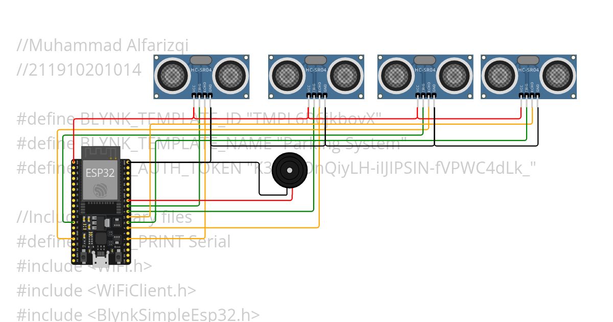 Parking System BLINK FARIZ fixx simulation