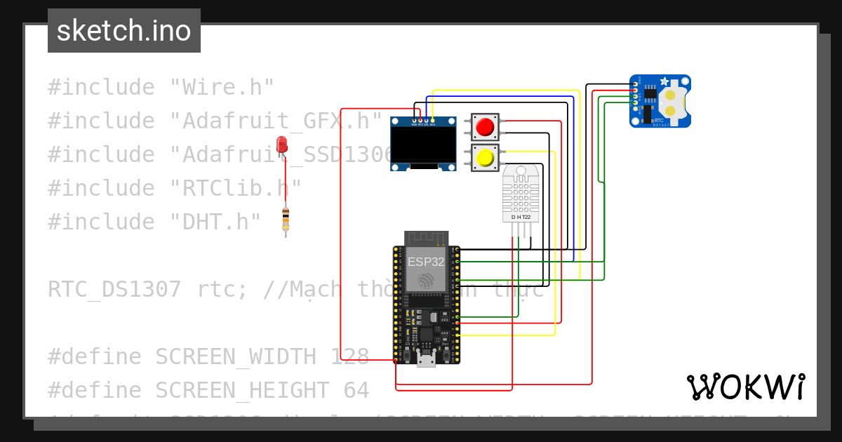 Wokwi online esp32 stm32 arduino simulator