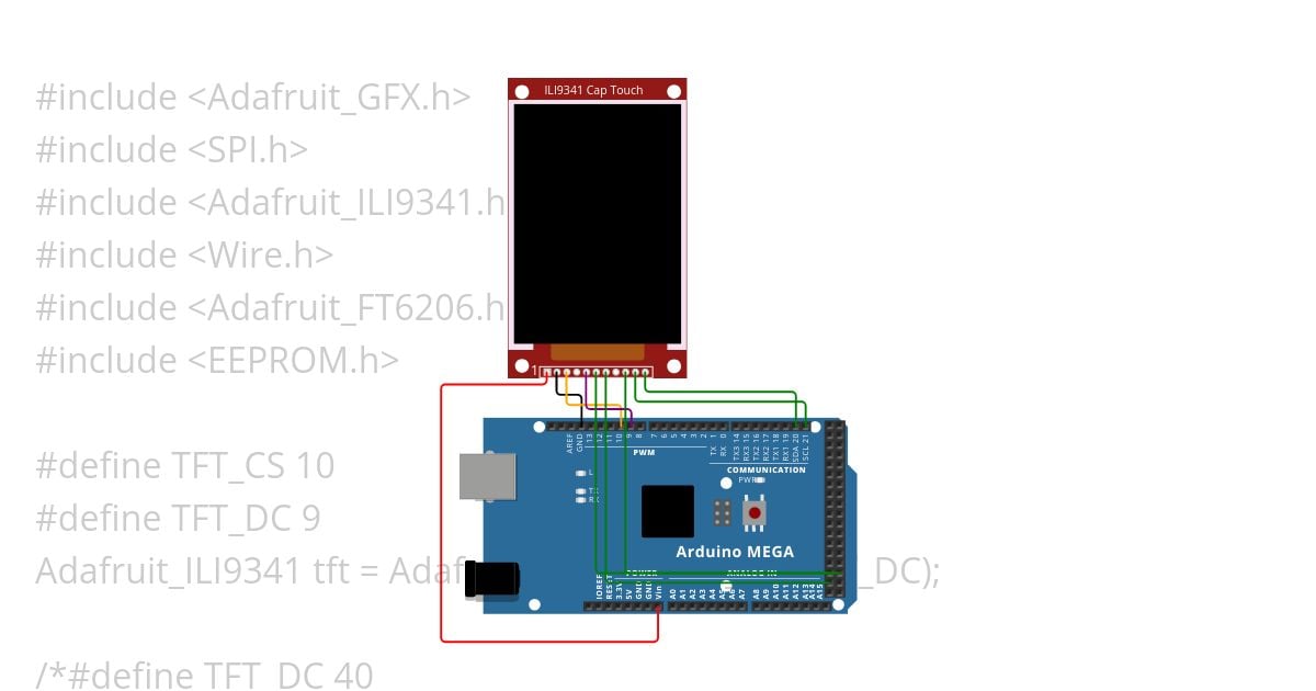 touchscreen WIP simulation