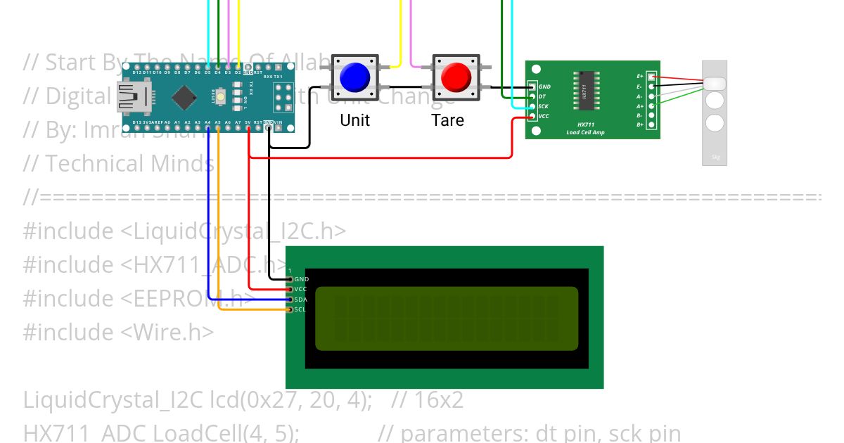 Weighing Scale 2 simulation