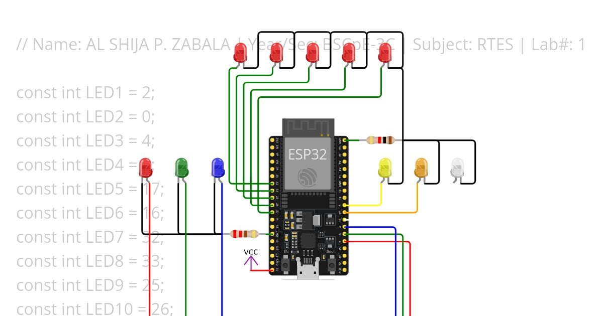 FreeRTOS_LED_3PATTERNS_ESP32 (LAB10) simulation