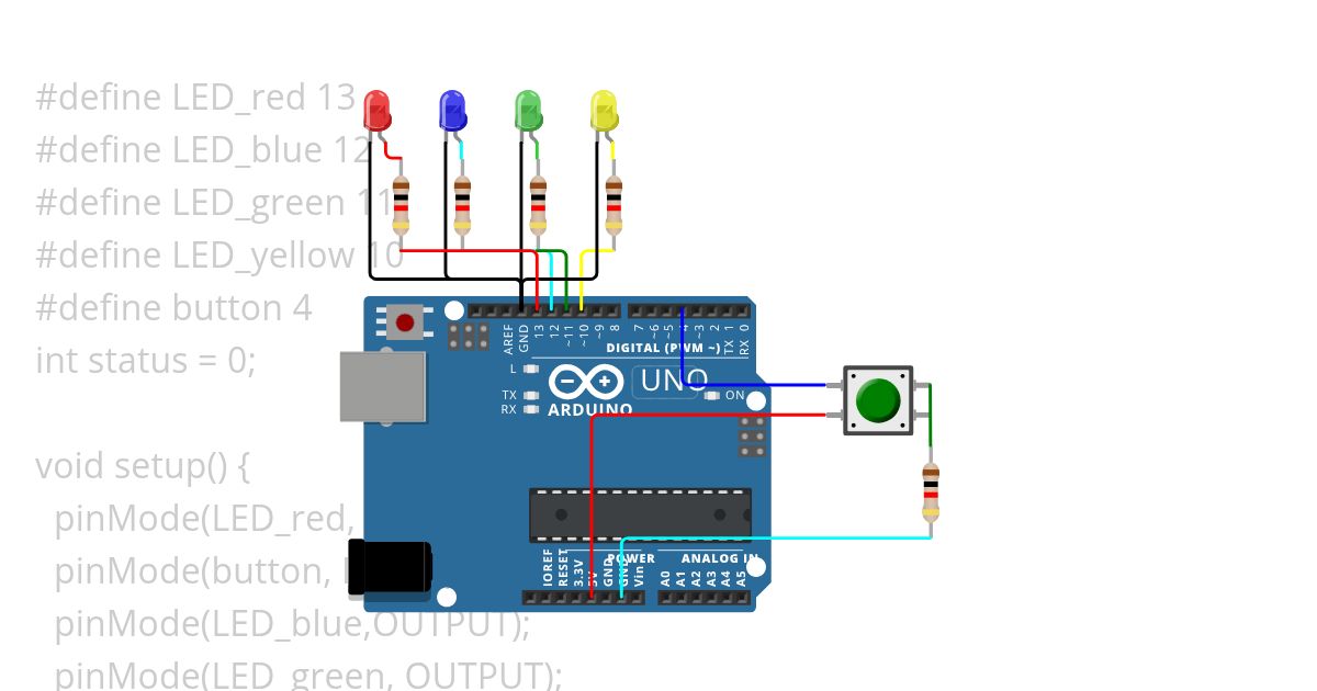 CHRISTMAS LIGHT simulation