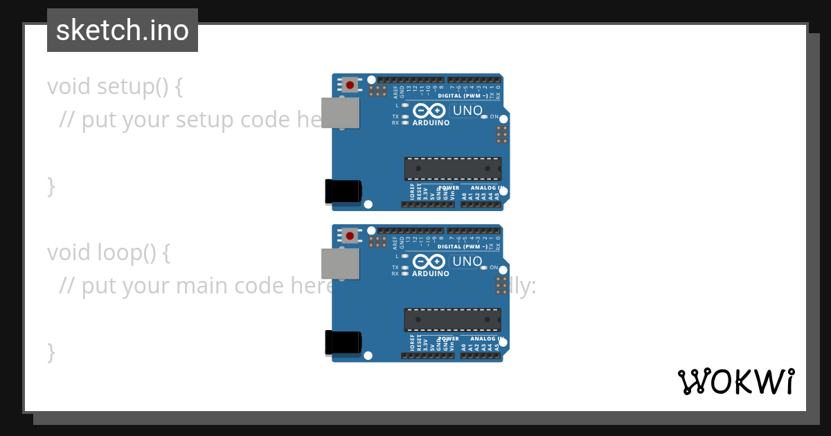 I2C - Wokwi ESP32, STM32, Arduino Simulator