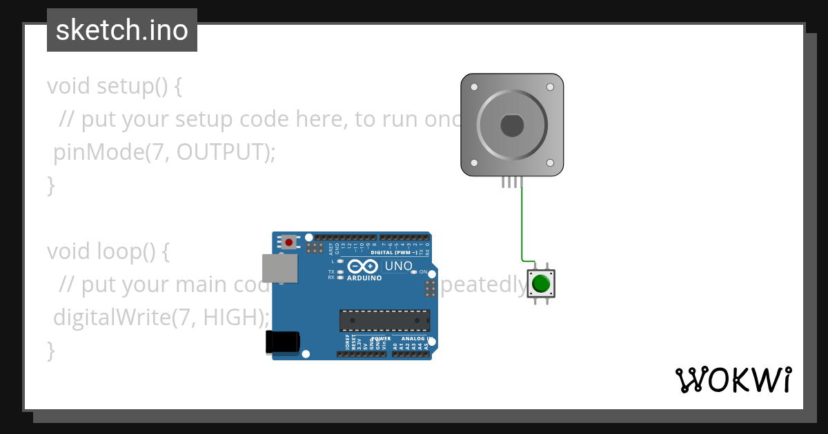 Motor_DC1okey - Wokwi ESP32, STM32, Arduino Simulator