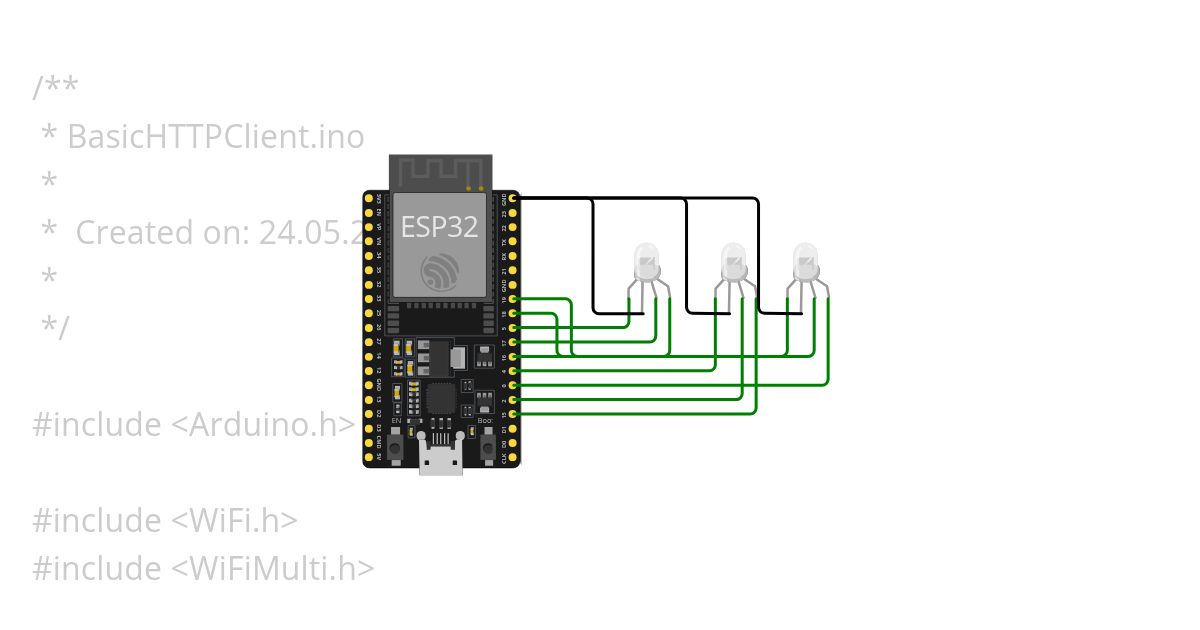 ESP32_Taiwan PM25 simulation