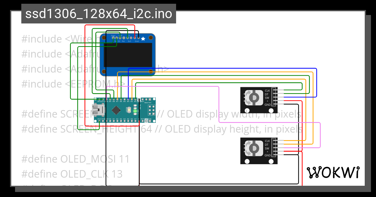 Digital_display_oled.ino - Wokwi ESP32, STM32, Arduino Simulator