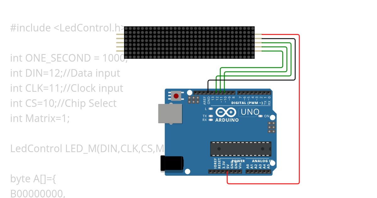 DOT MATRIX 1 simulation