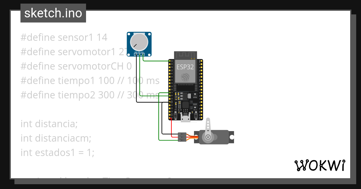 pruebacochesensor-wokwi-esp32-stm32-arduino-simulator