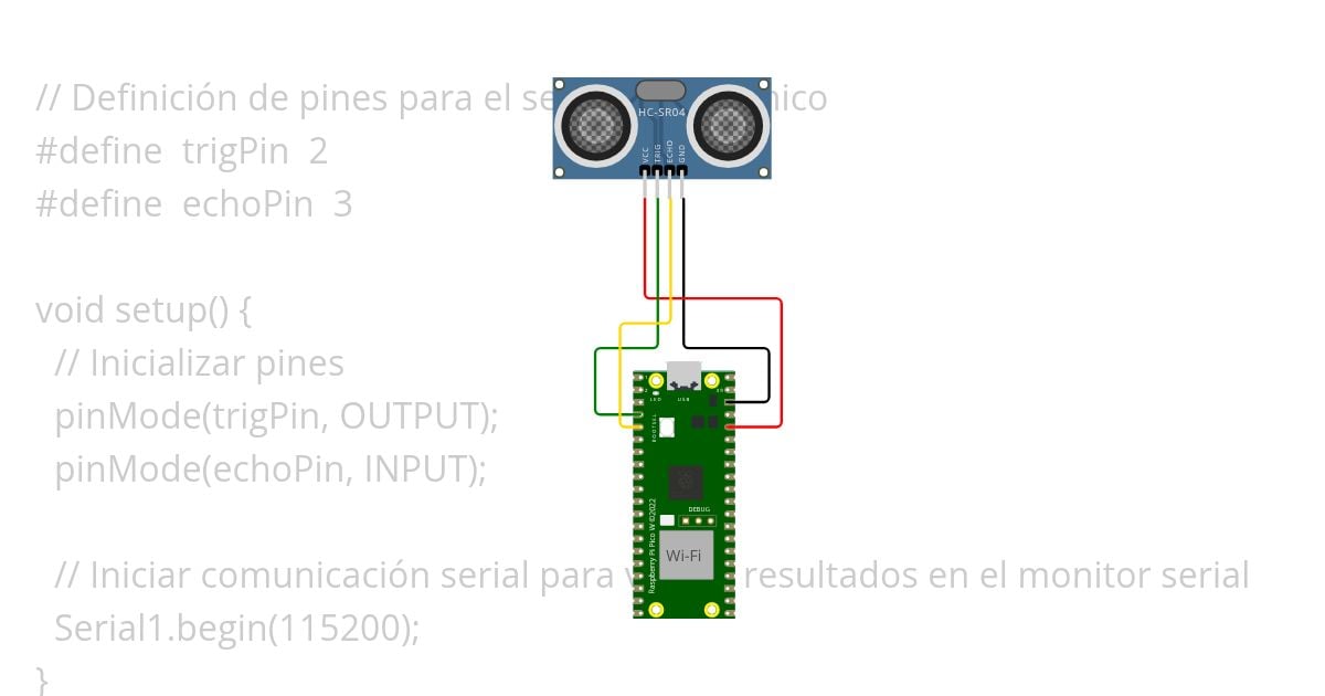 Sensor Ultrasonico simulation