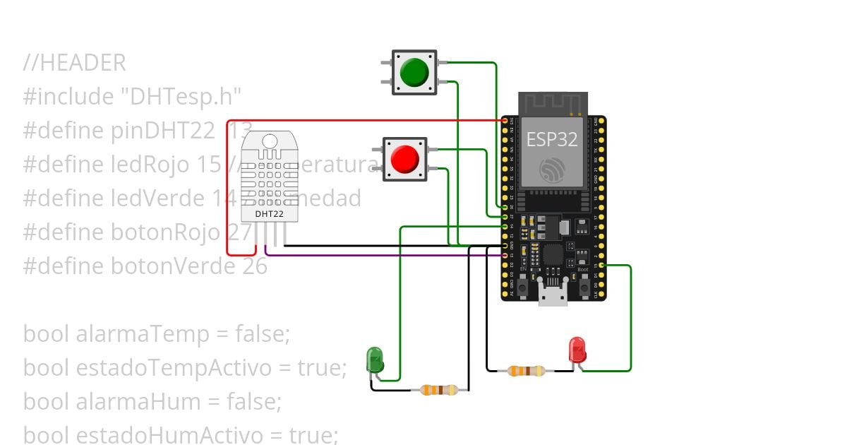 Manejo de sensores y actuadores en IoT simulation