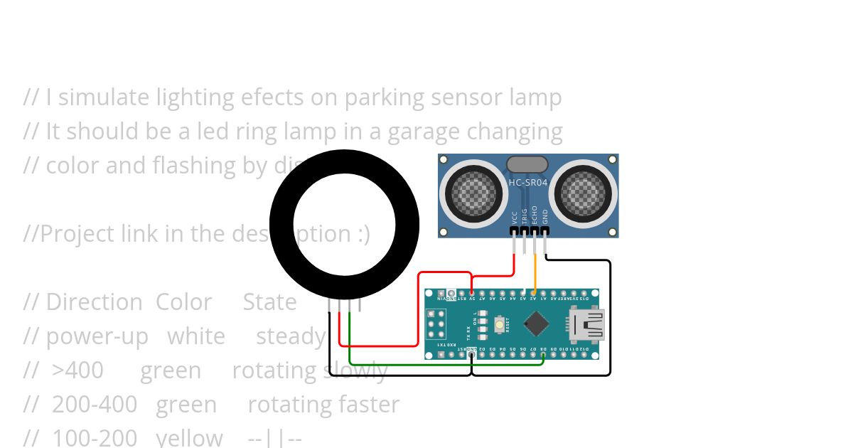 Ring16ForParkingSensor simulation