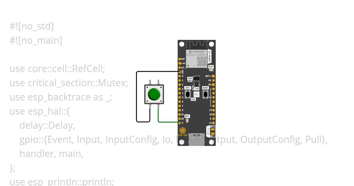 no_std-training | button-interrupt - Solution simulation