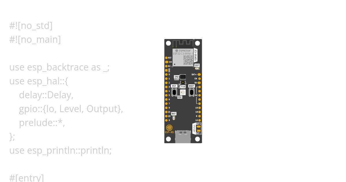 no_std-training | blinky - Solution simulation