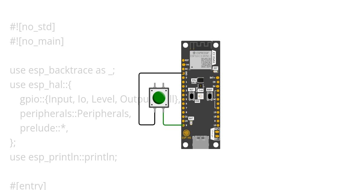 no_std-training | button - Solution simulation