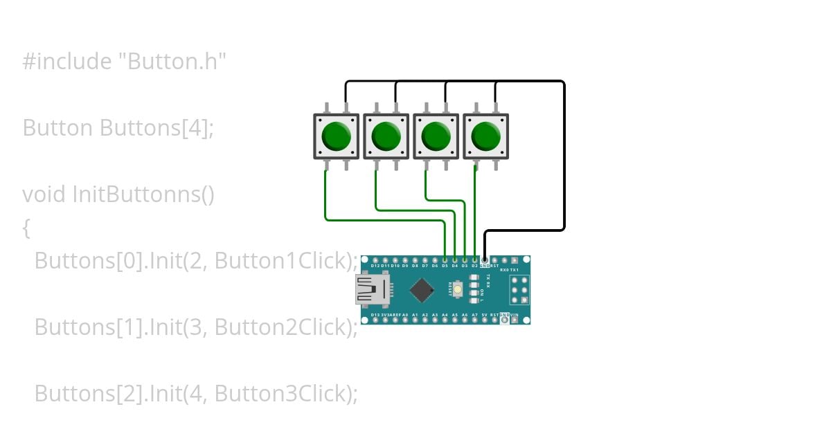 Experimental button test 1 simulation