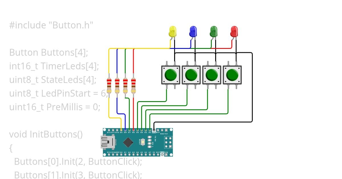 Experimental button test 2 simulation