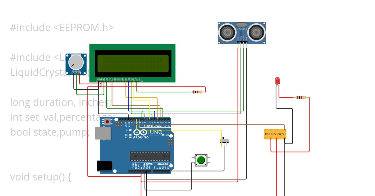 water level control simulation