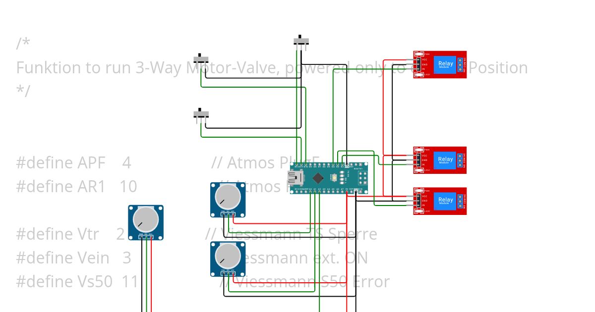 Two Heater simulation