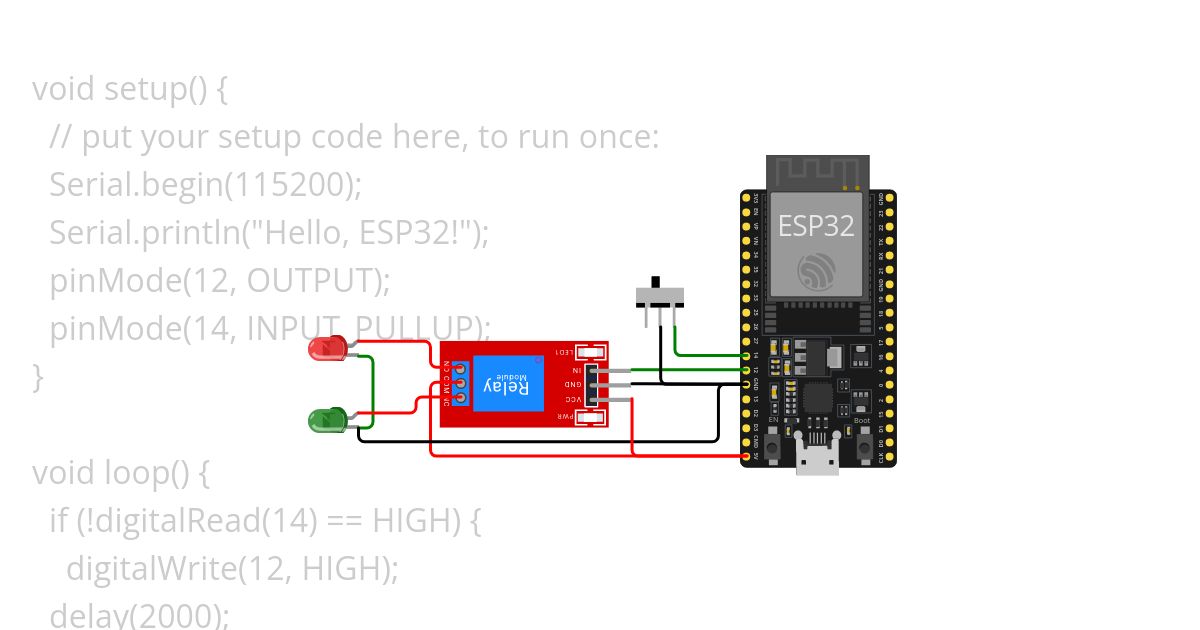 temp relay simulation