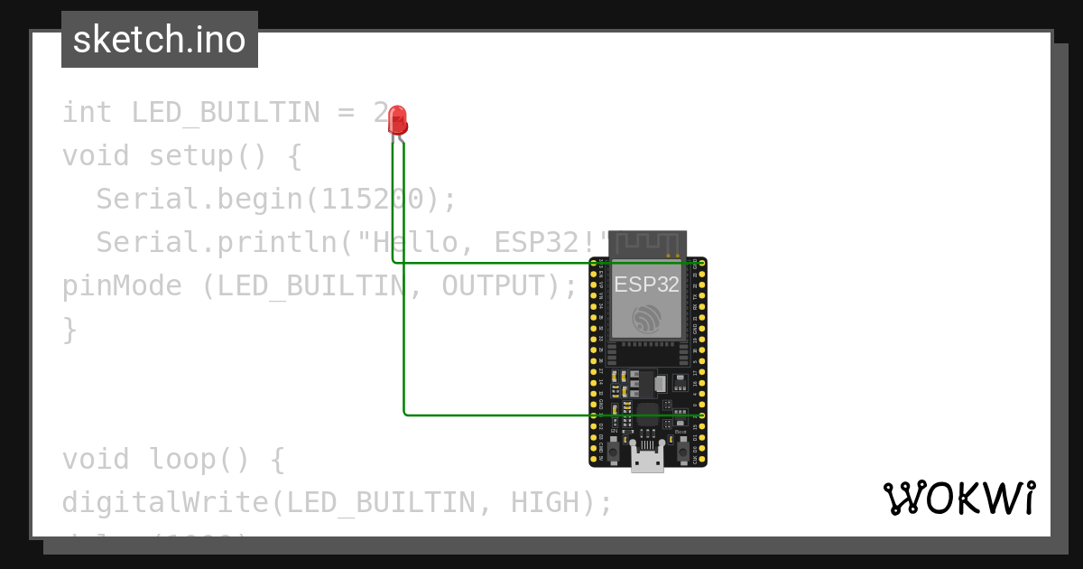 Wokwi online esp32 stm32 arduino simulator