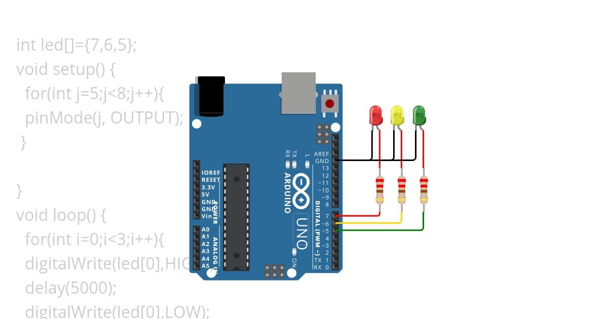 Traffic signal  simulation