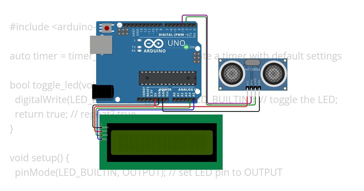 Arduino-timer simulation