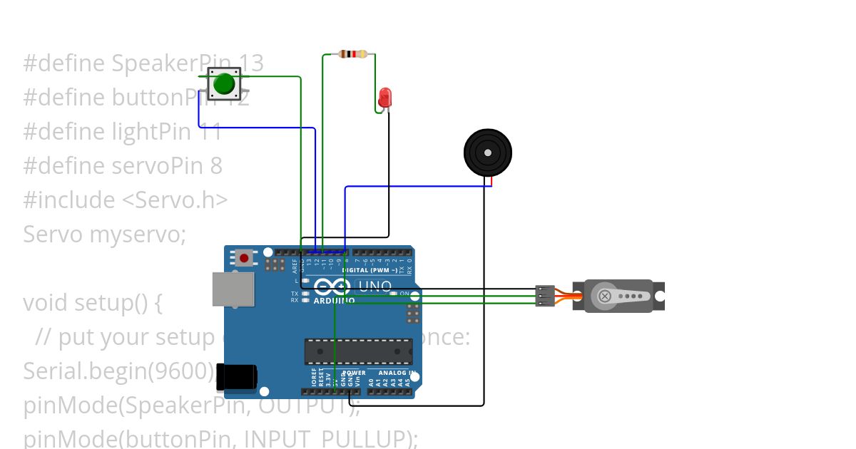 Testing various components together simulation