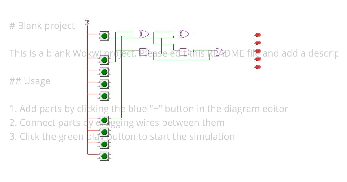 4-bit binary adder simulation