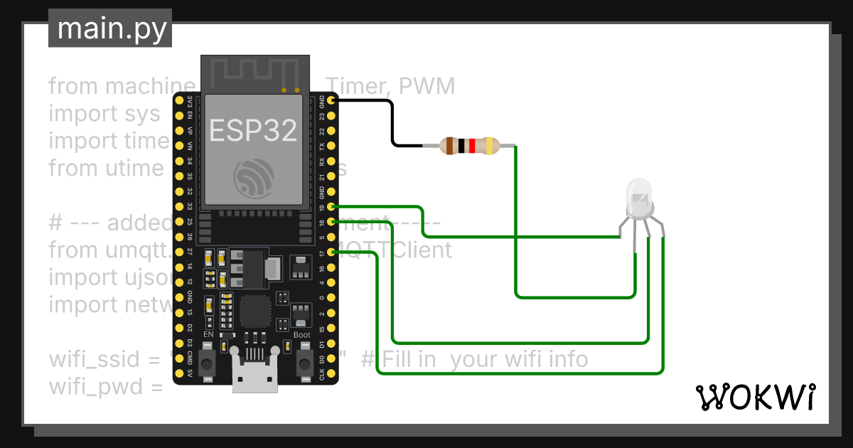 Wokwi online esp32 stm32 arduino simulator