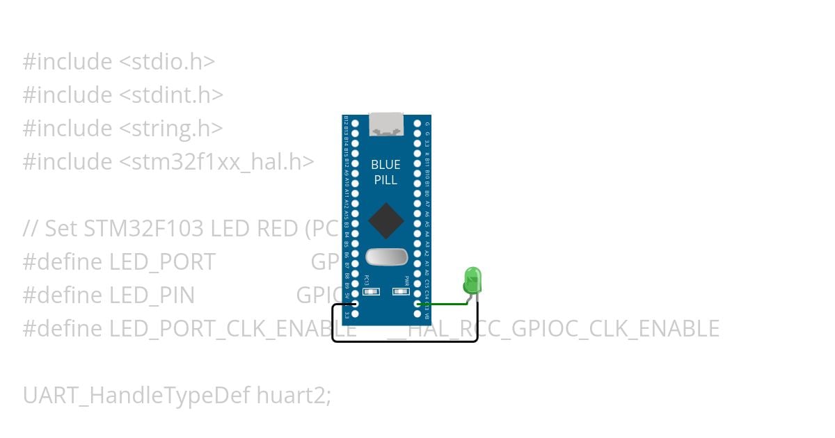 stm32f103 printf example Copy simulation