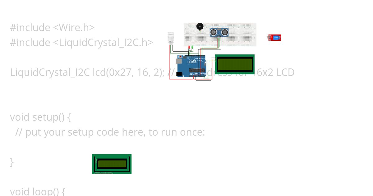 WATER LEVEL SENSOR simulation