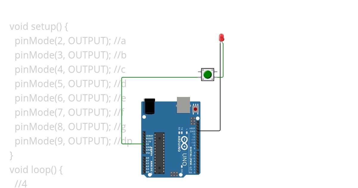 UNO-PUSH BUTTOn Copy simulation