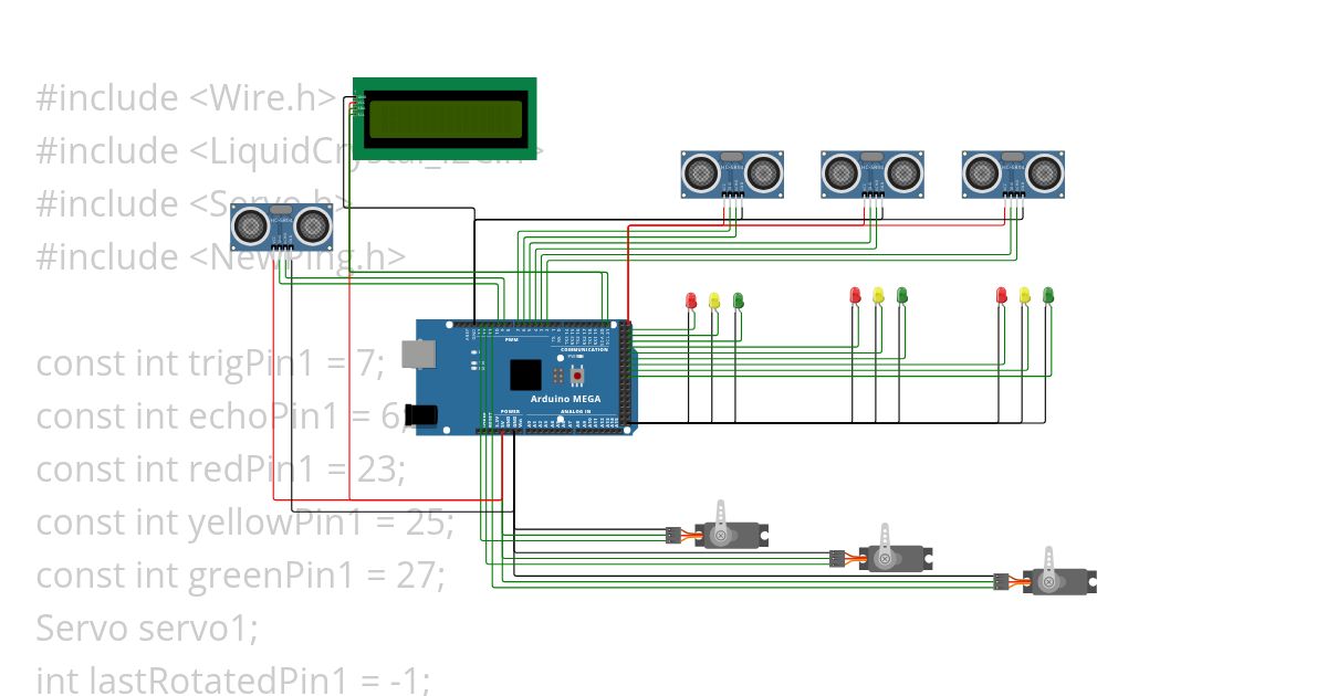 Swap Batteray ( Coba LED dan HCSR) Copy (3) simulation