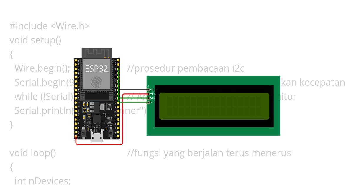 code i2c simulation